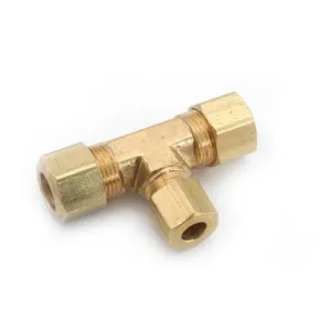 14mm OD Metric Brass Compression Tee