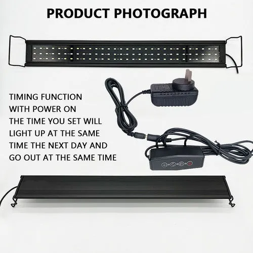 150W 244LED Waterproof Aquarium Light, Adjustable, Energy-Saving