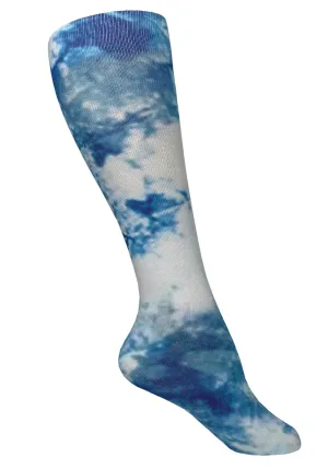 387T  12" Soft Comfort Tie Dye Compression Socks