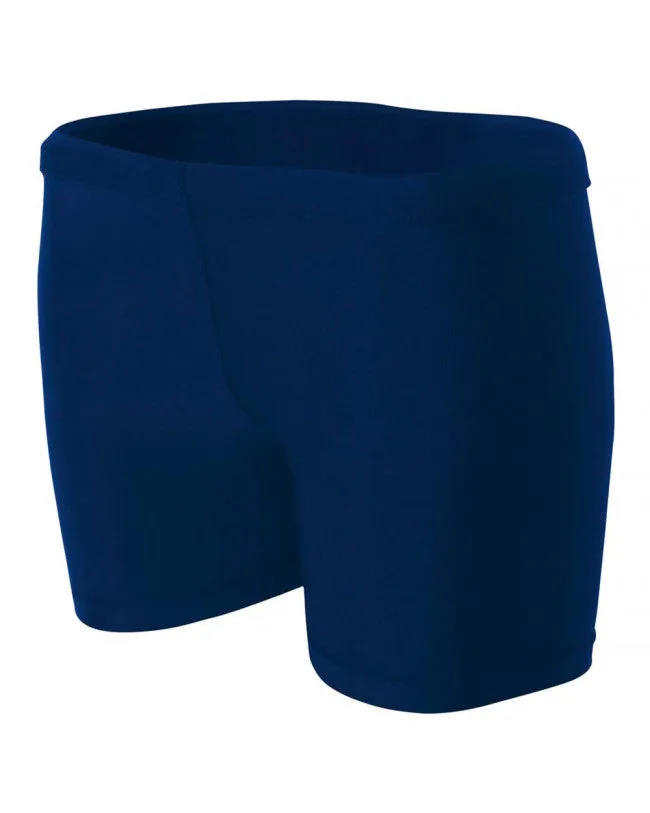 A4 Ladies 4" Compression Short