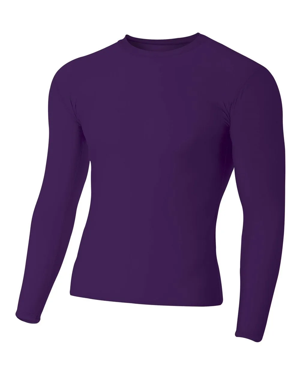 A4 Youth Long Sleeve Compression Crew