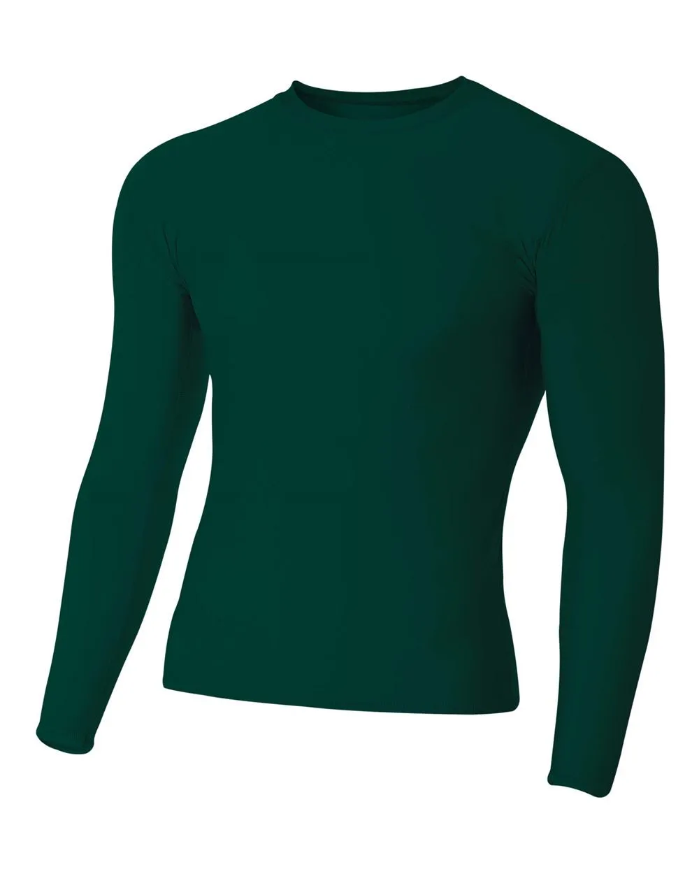 A4 Youth Long Sleeve Compression Crew