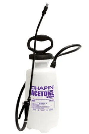 Acetone Industrial Sprayer Chapin 2 Gallon for Dyes and Stains