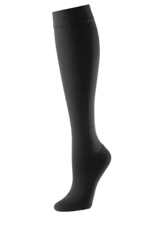 Actilymph Class 2 Standard Below Knee Closed Toe Compression Stockings XL Black