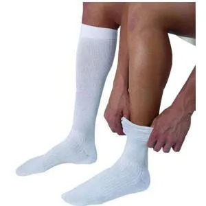 Activewear Knee High, 20-30 mmHg, X-Large, Full Calf, Closed, White