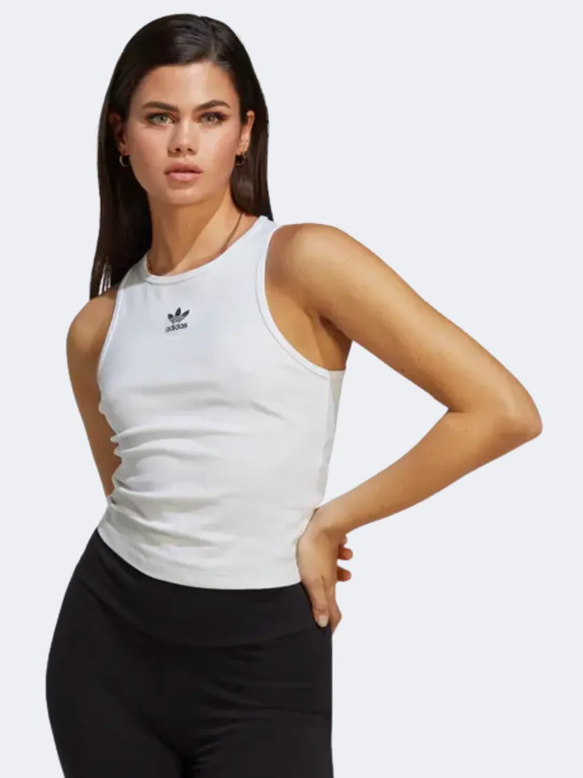 Adidas Adicolor Essentials Rib Women Original Tank White