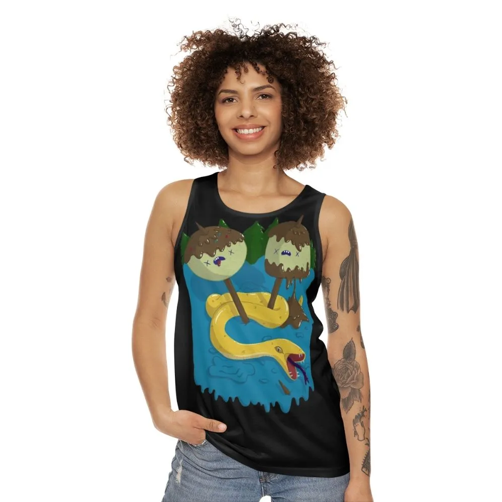 Adventure Time Princess Bubblegum Rocket Unisex Tank Top