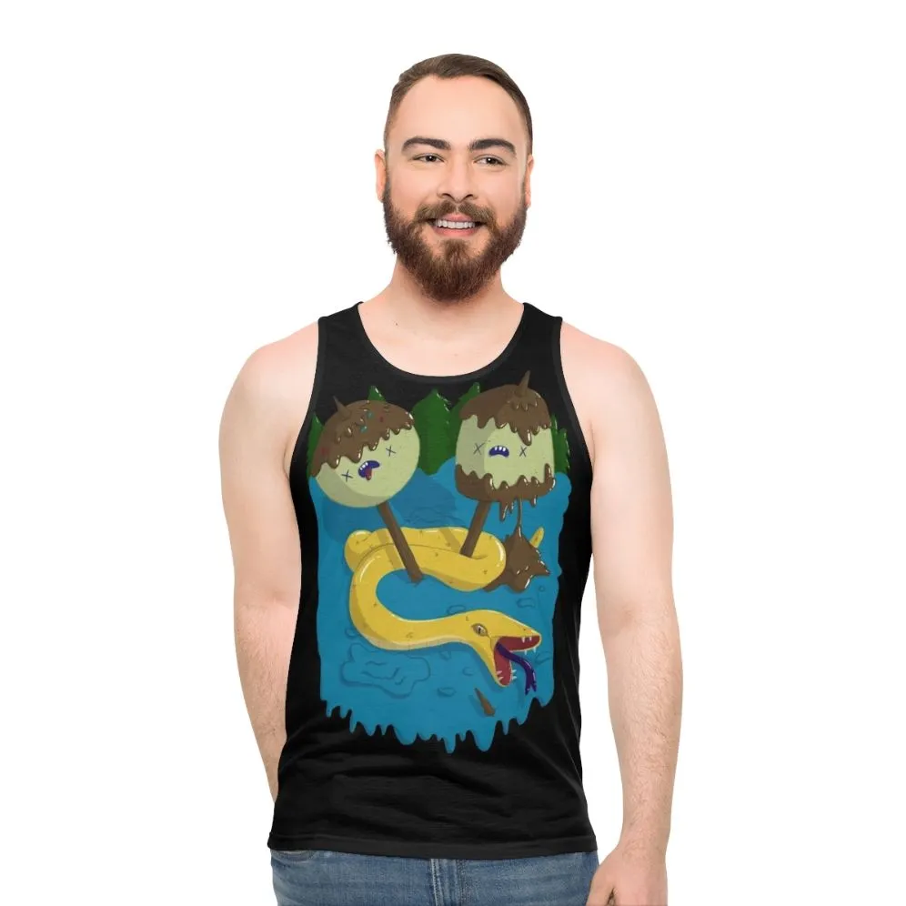 Adventure Time Princess Bubblegum Rocket Unisex Tank Top