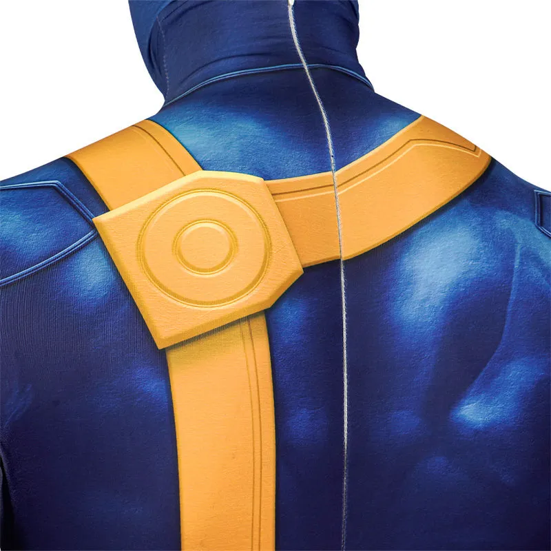 Animed X-men Cyclops Cosplay Costume Superhero Scott Summers Jumpsuit Halloween Carnival Suit