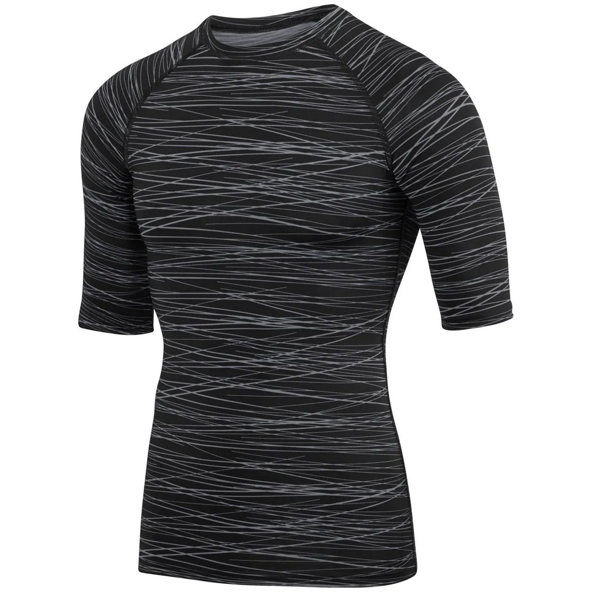 Augusta Youth Hyperform Compression Half Sleeve Tee