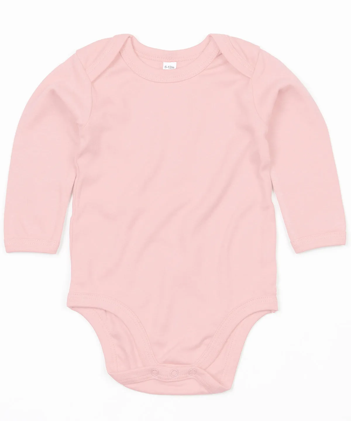 Baby organic long sleeve bodysuit | Organic Powder Pink