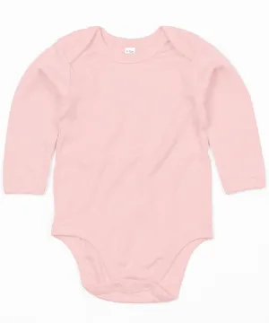 Baby organic long sleeve bodysuit | Organic Powder Pink