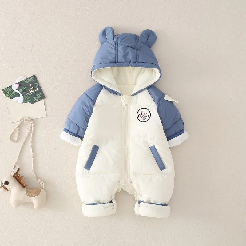 Baby Winter Thicken Warm Romper