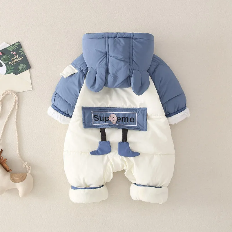 Baby Winter Thicken Warm Romper