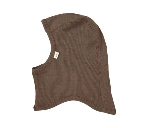 Balaclava, Wool Rib Hat - Terre