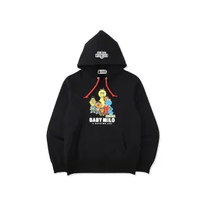 BAPE x Sesame Street Pullover Hoodie (SS21) Black