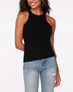 BOBI High Neck Knit Tank Top