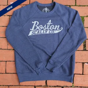 Boston Scally The Game Day Crewneck - Patriot Blue