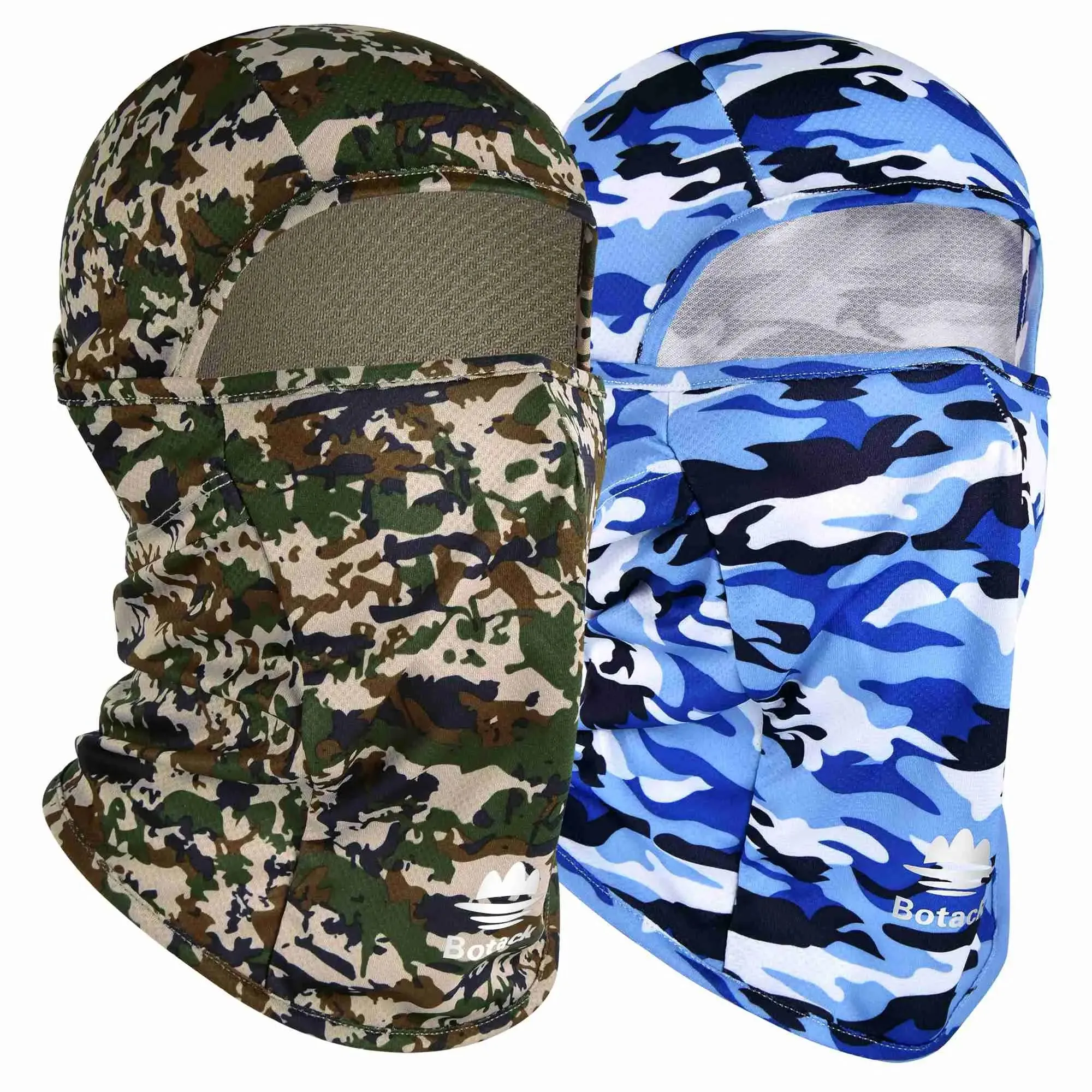 Botack Sun Protection Balaclava Mask - Breathable Full Head Cover for Cycling Fishing