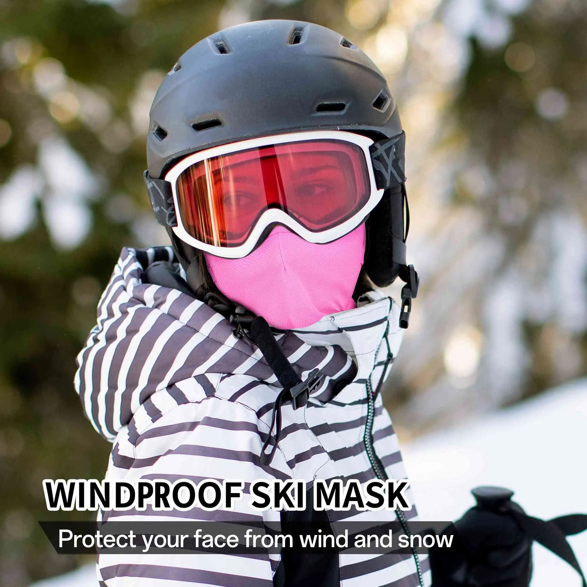 Botack Sun Protection Balaclava Mask - Breathable Full Head Cover for Cycling Fishing