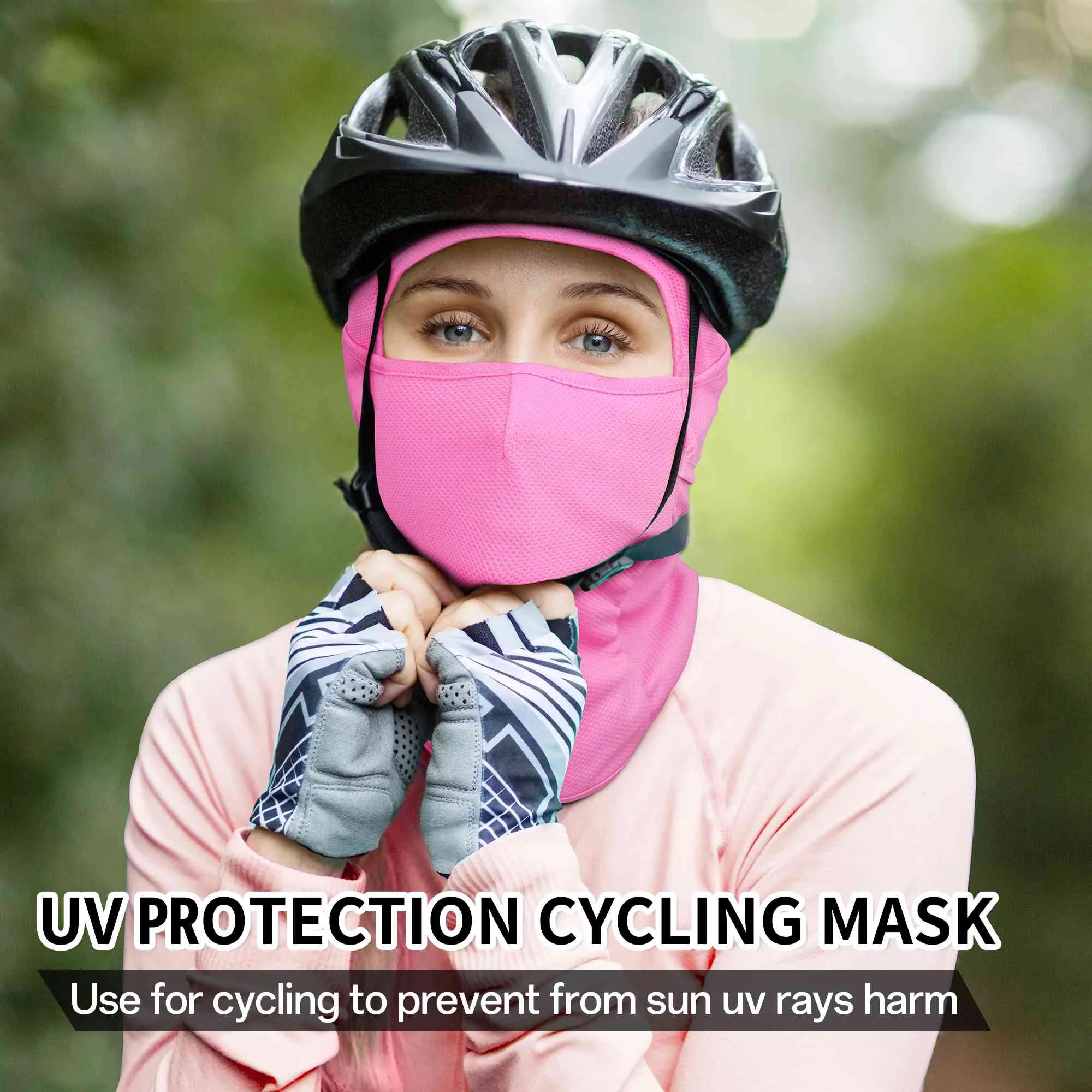 Botack Sun Protection Balaclava Mask - Breathable Full Head Cover for Cycling Fishing