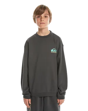 Boys Take Us Back Sweatshirt in Tarmac