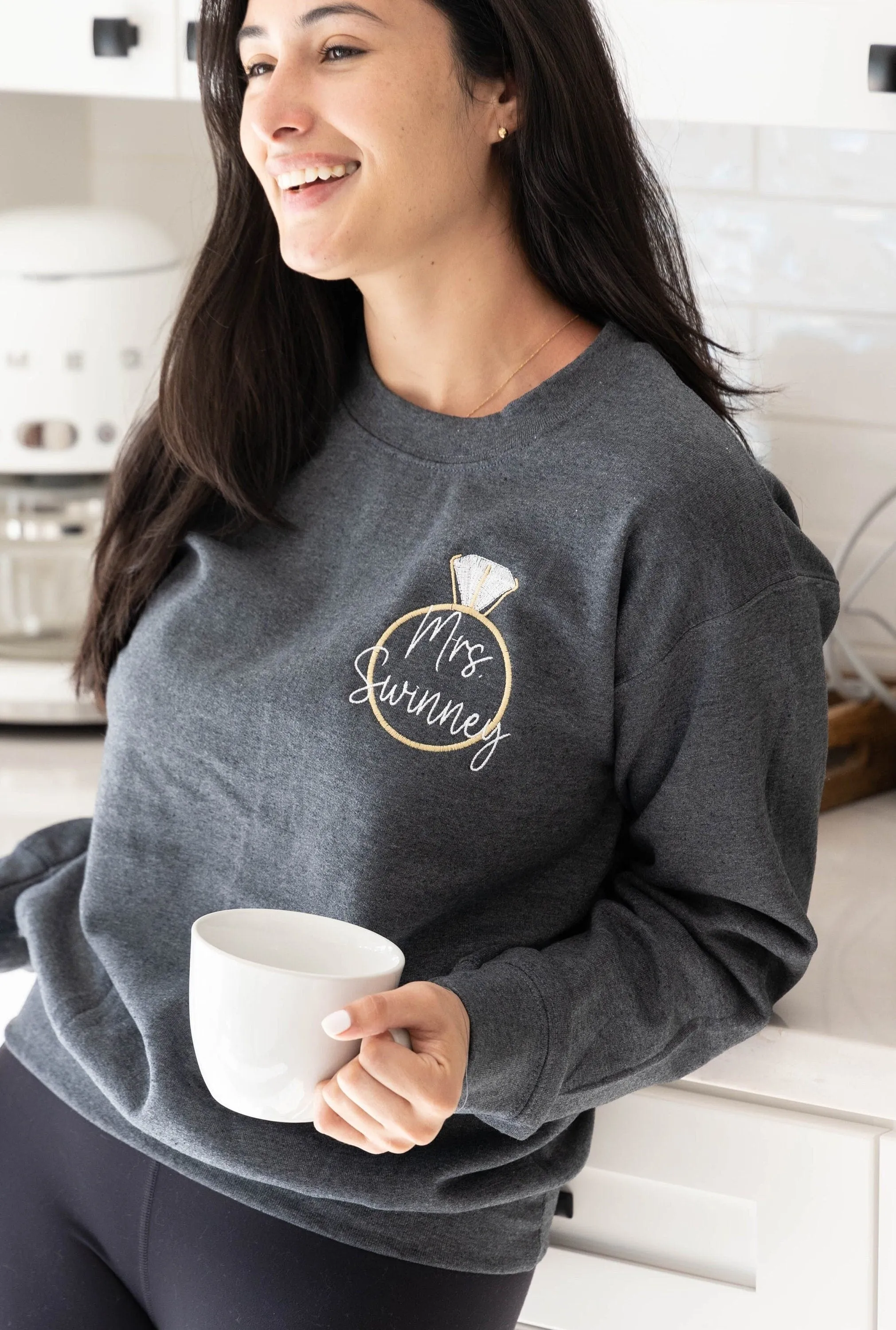 Bride Sweatshirt Personalized Engagement Gifts