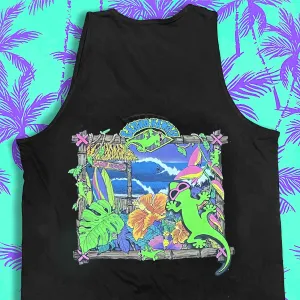 Camp Gecko '89 - Classic Black Tank