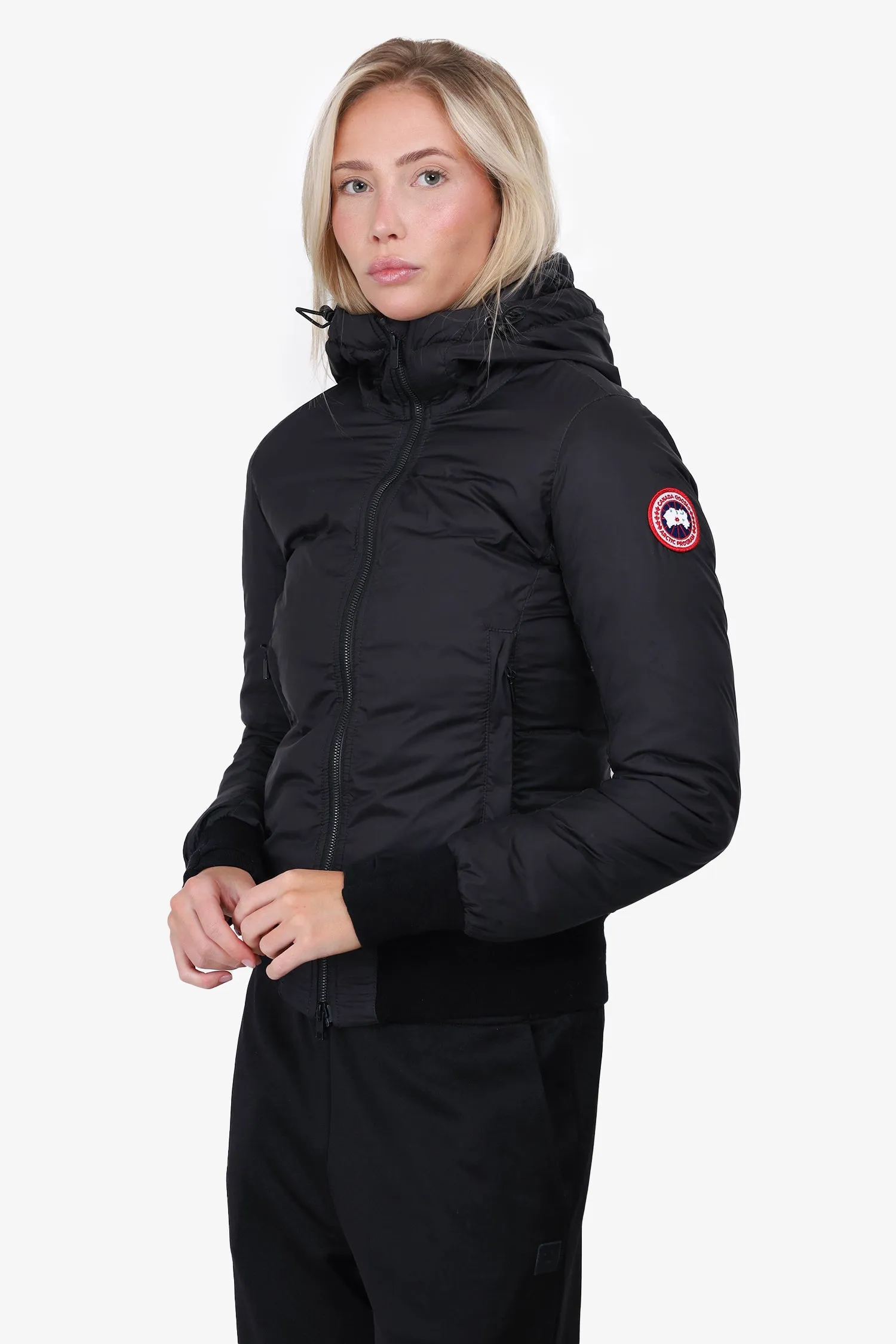 Canada Goose Black Puffer 'Chilliwack' Jacket Size X-Small