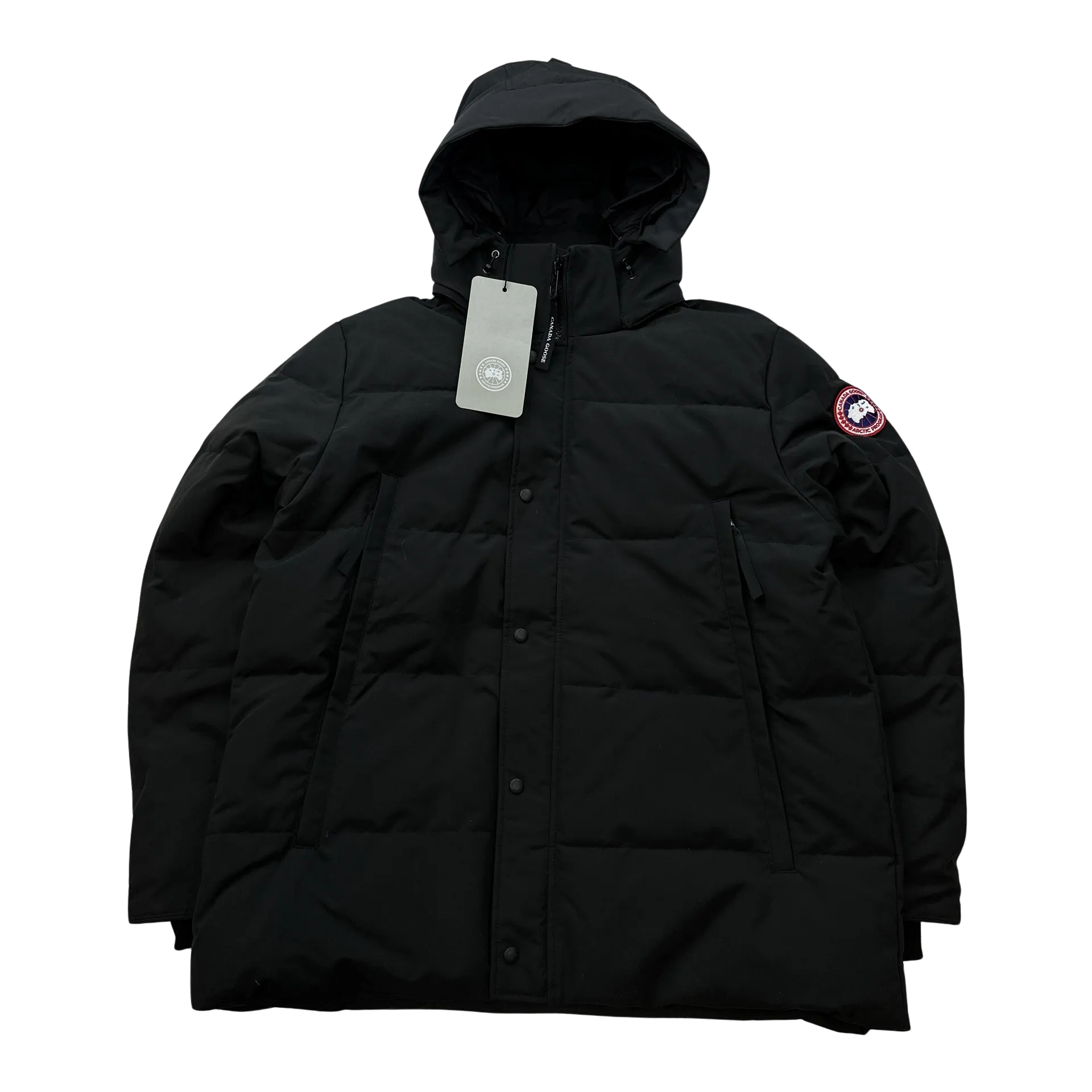 Canada Goose Black Wyndham Parka Jacket - XXL