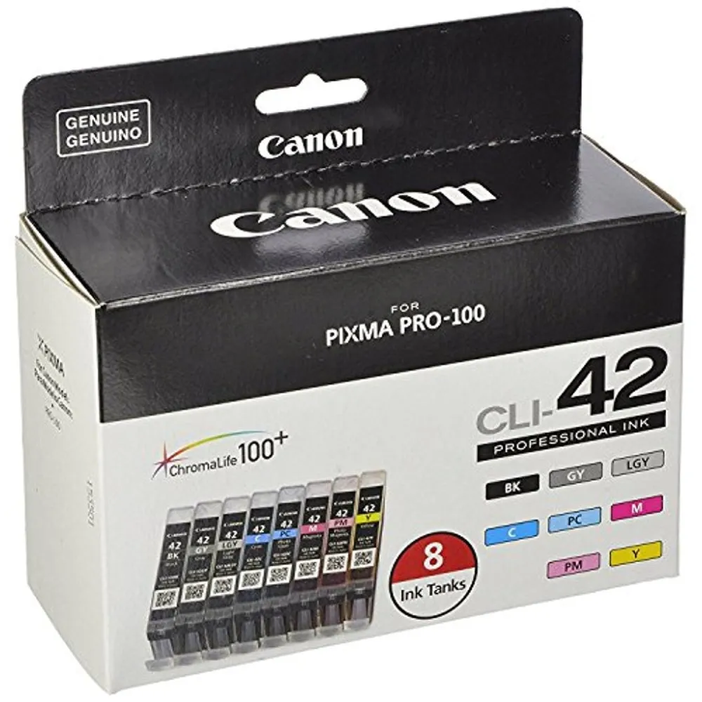 Canon CLI-42 Eight-Color Ink Tank Pack