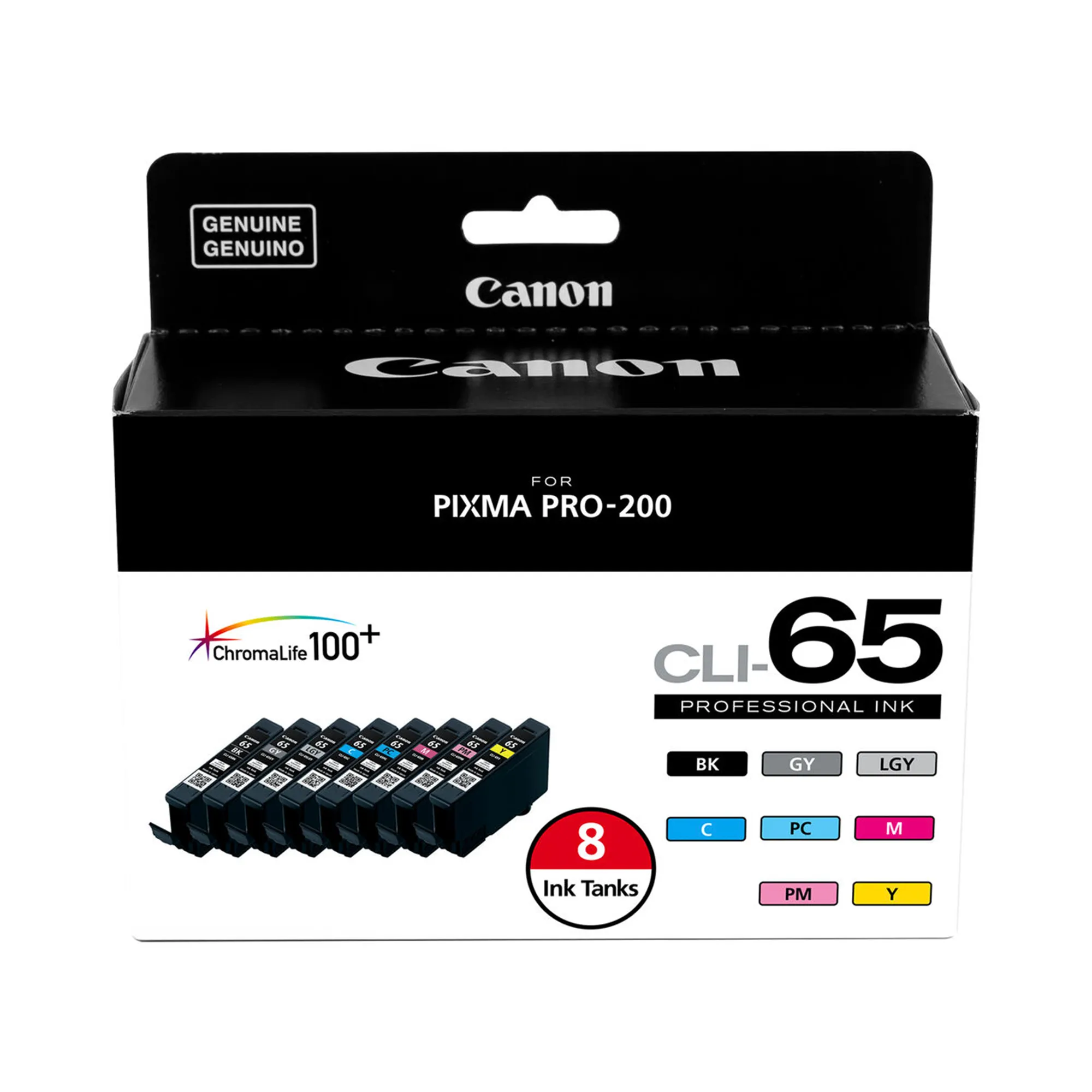 Canon CLI-65 Eight-Color Ink Tank Pack