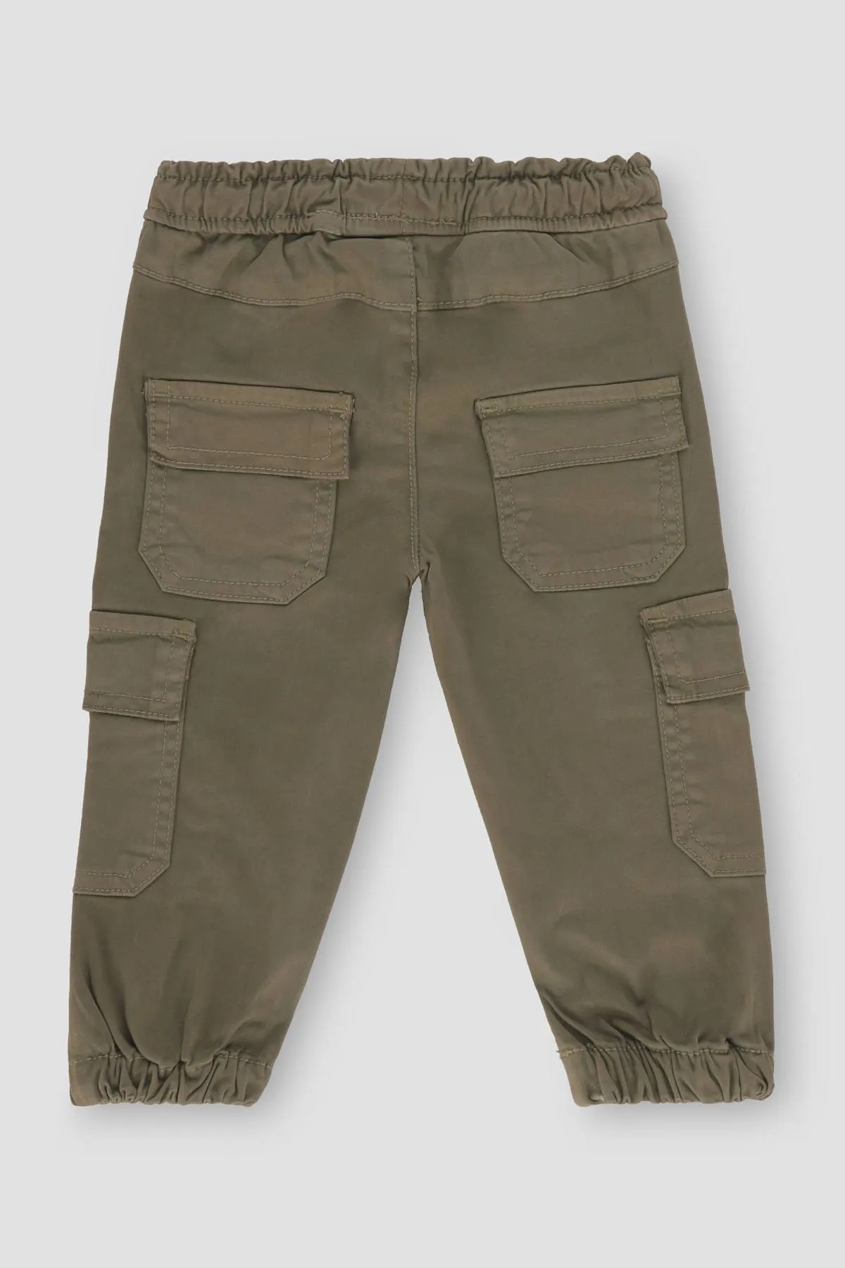 Cargo Jogger Pant For Baby Boy - Khaki