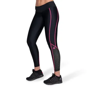 Carlin Compression Tight - Black/Pink