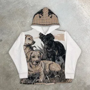 Cartoon Casual Vintage Print Hoodie