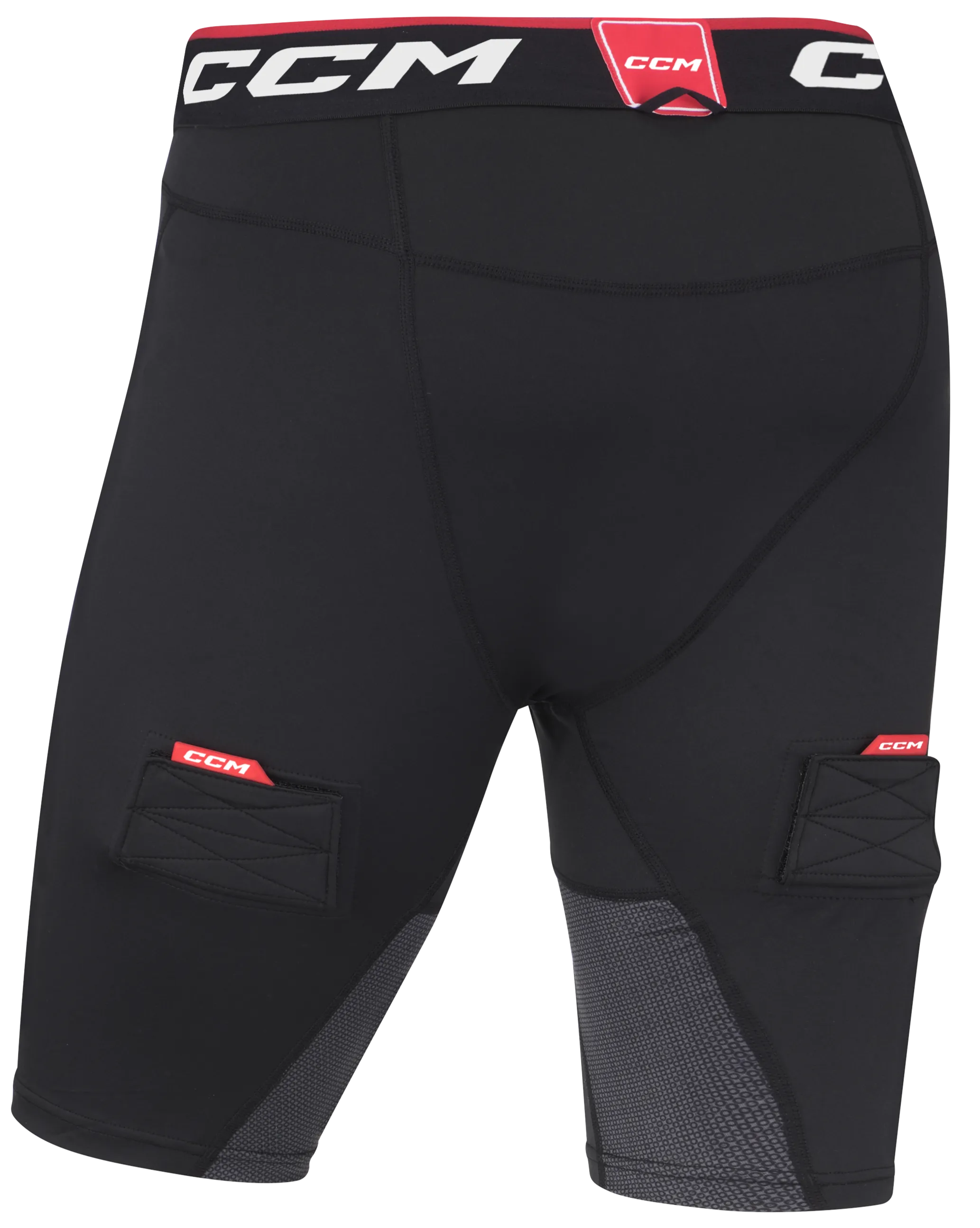 CCM Compression Short with Jock Adult