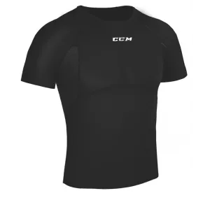 CCM Short-Sleeve Performance Compression Top Junior