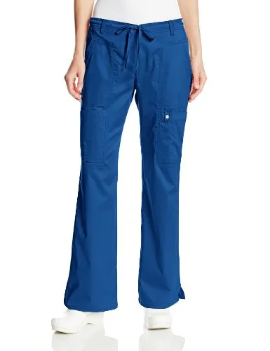 Cherokee 21100P Women's Petite Scrubs Luxe Jr. Fit Low Rise Drawstring Cargo Pant