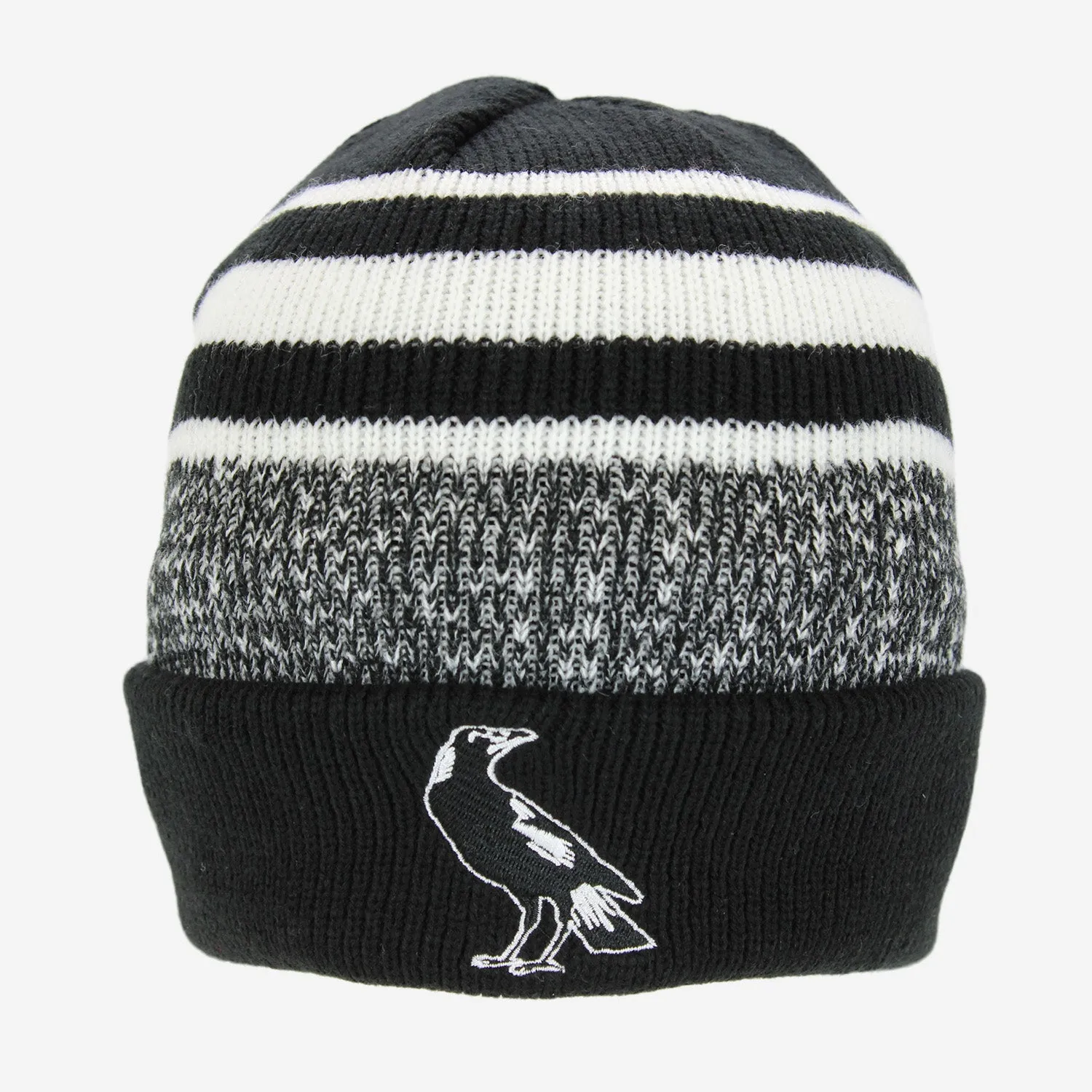 Collingwood Magpies Mens Adults Cluster Beanie