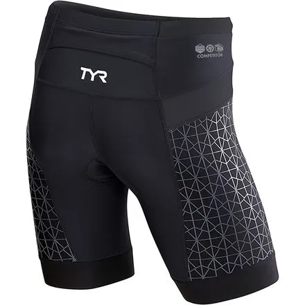 Competitor 9" Triathlon Shorts Men TYR Black