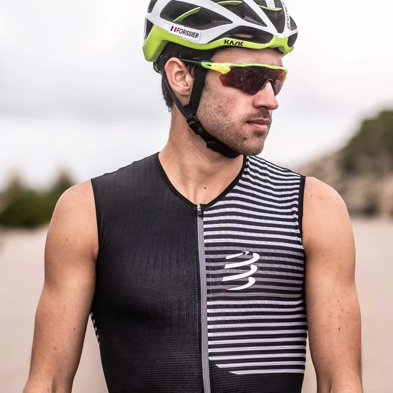 COMPRESSPORT TRI POSTURAL TANK TOP BLACK