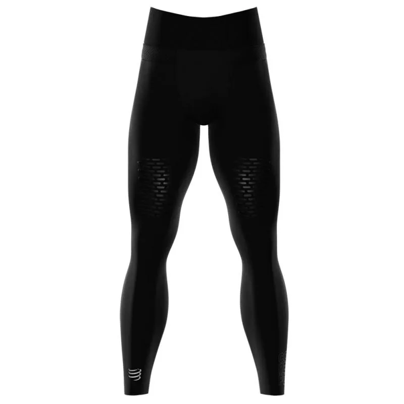 COMPRESSPORT UNISEX TRAIL RUNNING UNDER CONTROL FULL TIGHTS-BLACK (LGTRAIL-99)