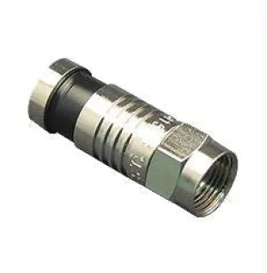 Connector- F-type- Rg6- 100pk