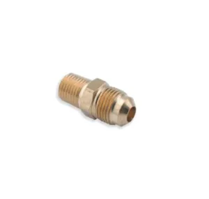 DCI 1/4" Flare x 1/8" MPT Straight Connector, 0884