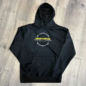 DCP Apparel : Hoodie, Black w/NEW Yellow/White Logo, Small