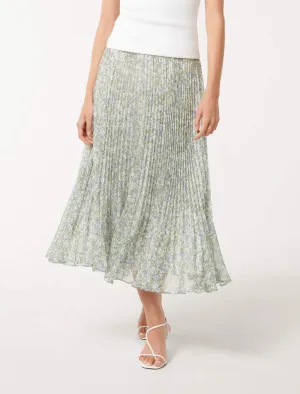 Della Pleated Skirt