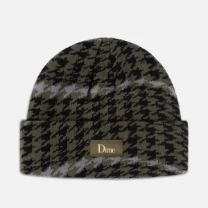 Dime MTL - Wavetooth Cuff Beanie - Army Green