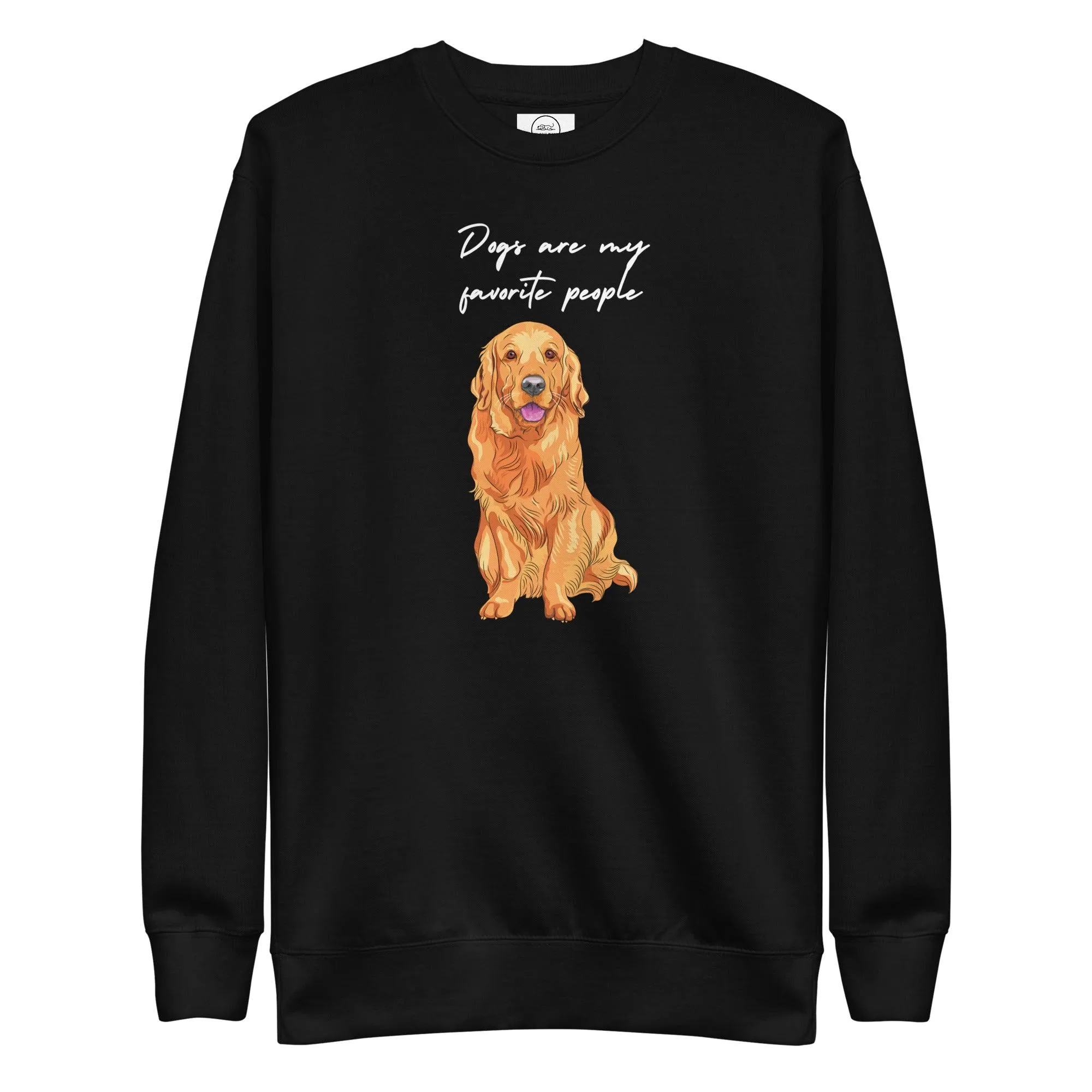 Dog Lover Premium Cotton Sweatshirt - Dogs Are My Favorite People