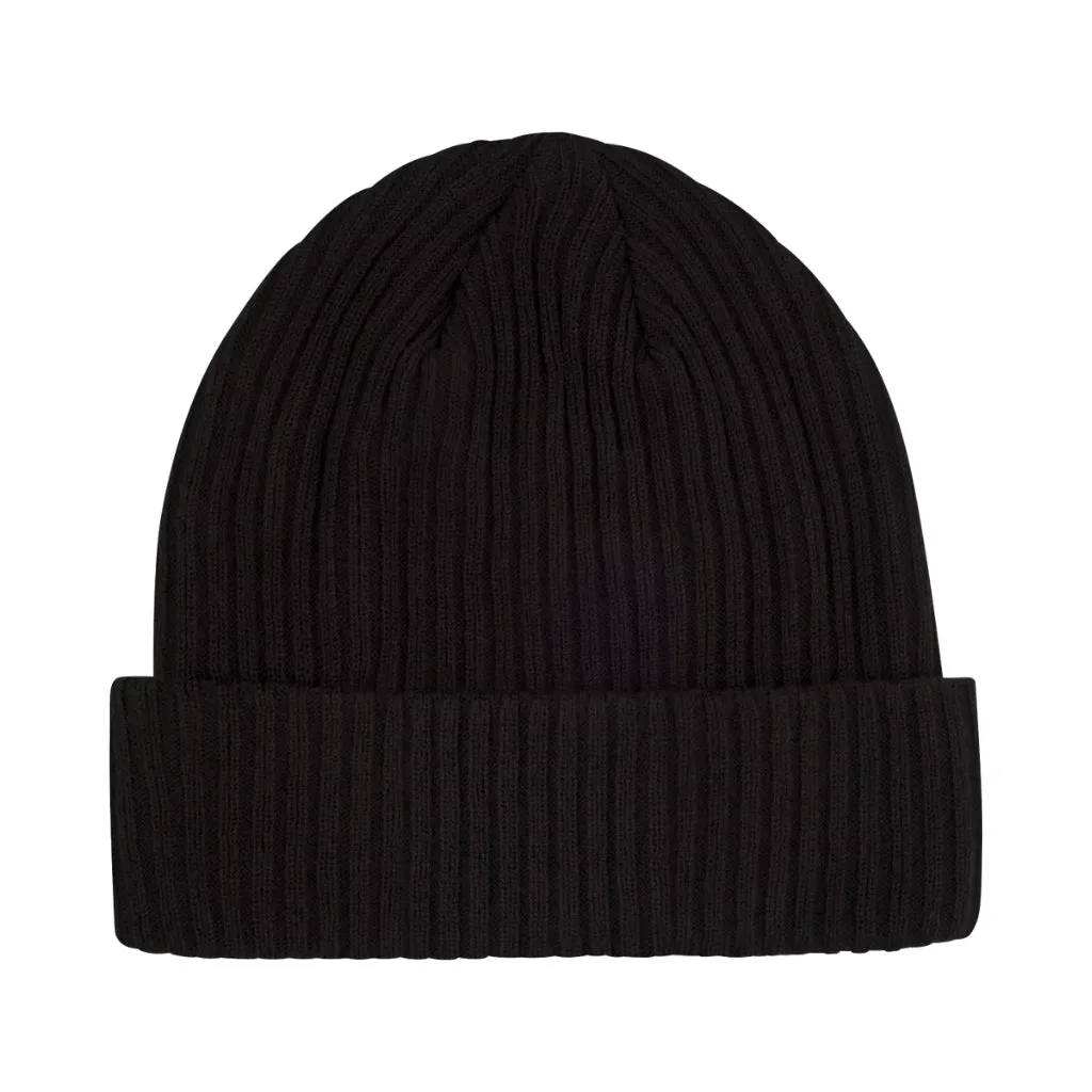 Fender Pick Patch Ribbed Beanie Black