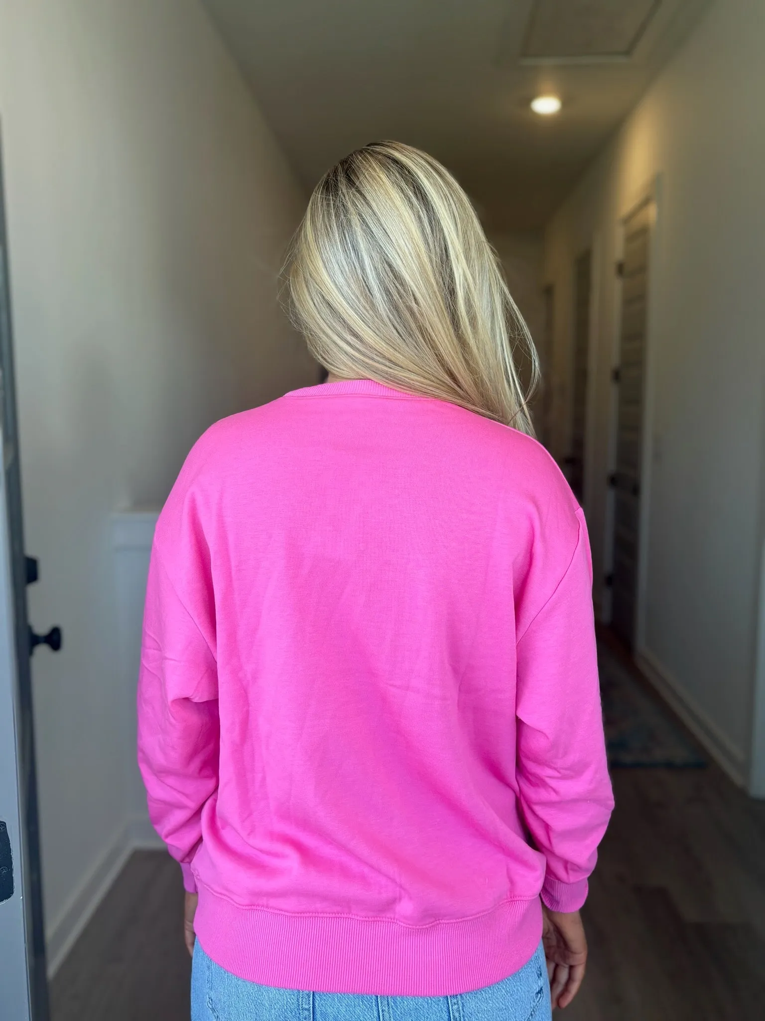 FINAL SALE - Sarah Champagne Sweatshirt